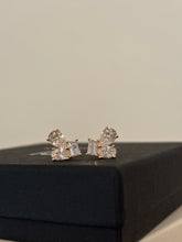 Load image into Gallery viewer, Three Stone Stud
