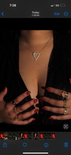 Load image into Gallery viewer, Ruby Heart Necklace
