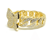 Load image into Gallery viewer, Cuban Butterfly Ring - ANGIE MAR 
