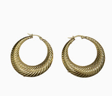 Load image into Gallery viewer, Dee Oval Hoops - ANGIE MAR 
