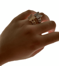 Load image into Gallery viewer, Cuban Butterfly Ring - ANGIE MAR 
