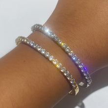 Load image into Gallery viewer, Half Diamond Bracelet
