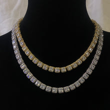 Load image into Gallery viewer, Square Stone Necklace
