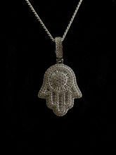 Load image into Gallery viewer, Icy Baguette Hamsa - ANGIE MAR 
