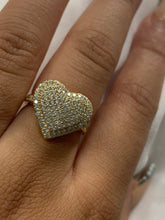 Load image into Gallery viewer, Bulky Heart Ring
