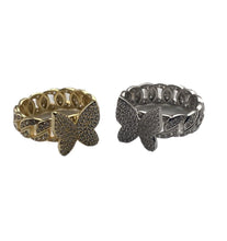 Load image into Gallery viewer, Cuban Butterfly Ring - ANGIE MAR 
