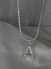 Load image into Gallery viewer, Icy Initial Tennis Necklace - ANGIE MAR 
